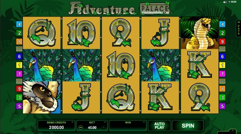 Slot Machine Adventure Palace