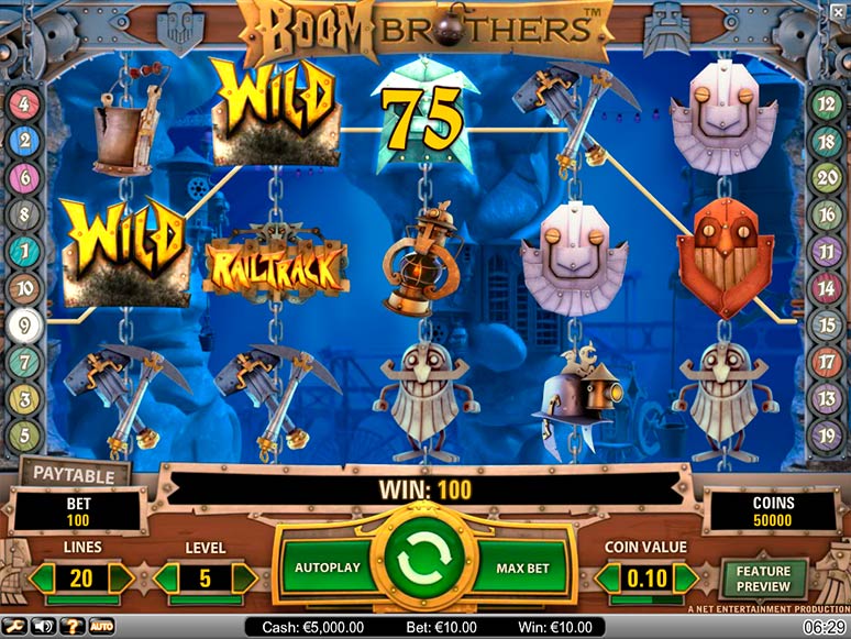 Slot machine gratis Boom Brothers