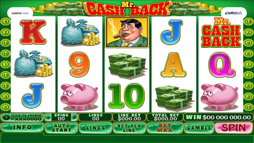slot online Mr. Cashback.