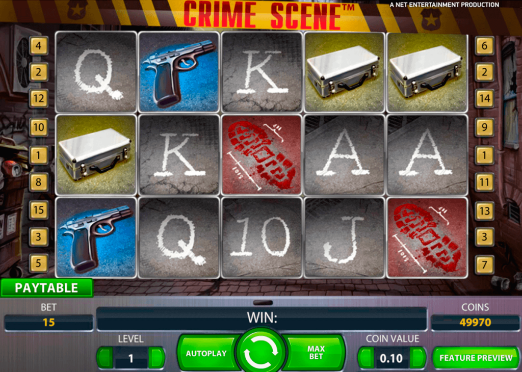 Slot Crime Scene