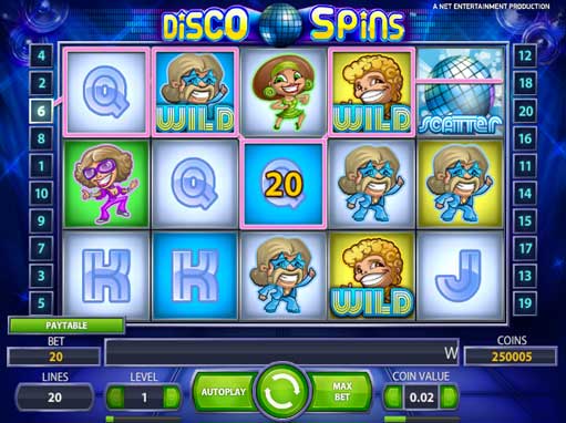 Slot Disco Spin gratis