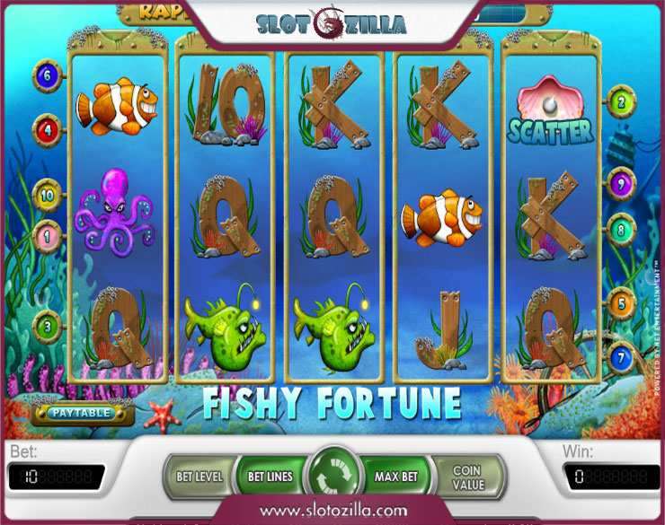 Video Slot Machine Fishy Fortune