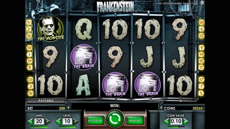 Slot Machine Frankenstein