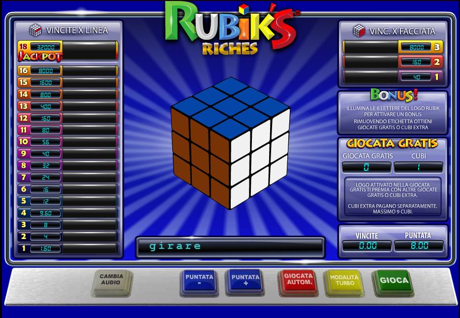Slot Machine Rubik's Riches