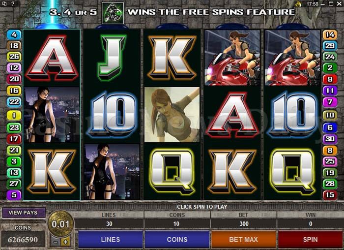 Slot Tomb Raider gratis