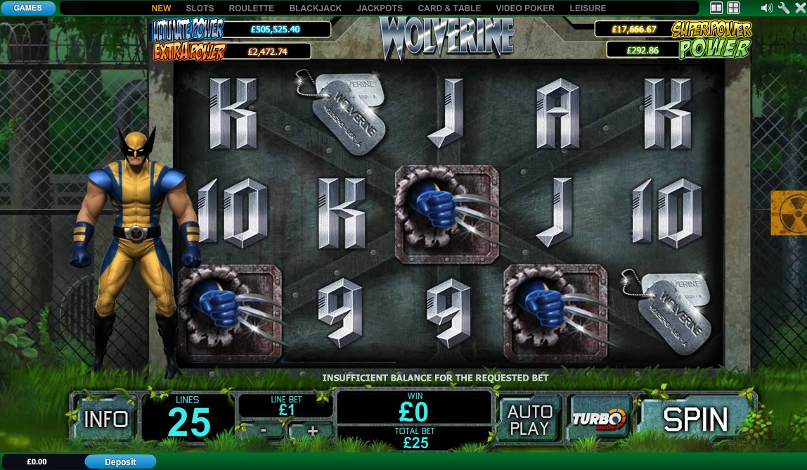 slot wolverine gratis