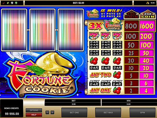 slot gratis fortune cookie