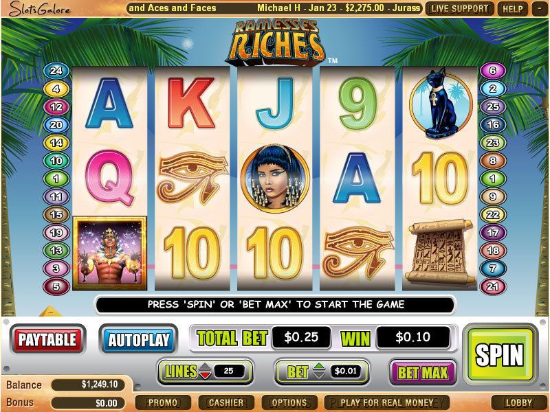 slot ramesess riches