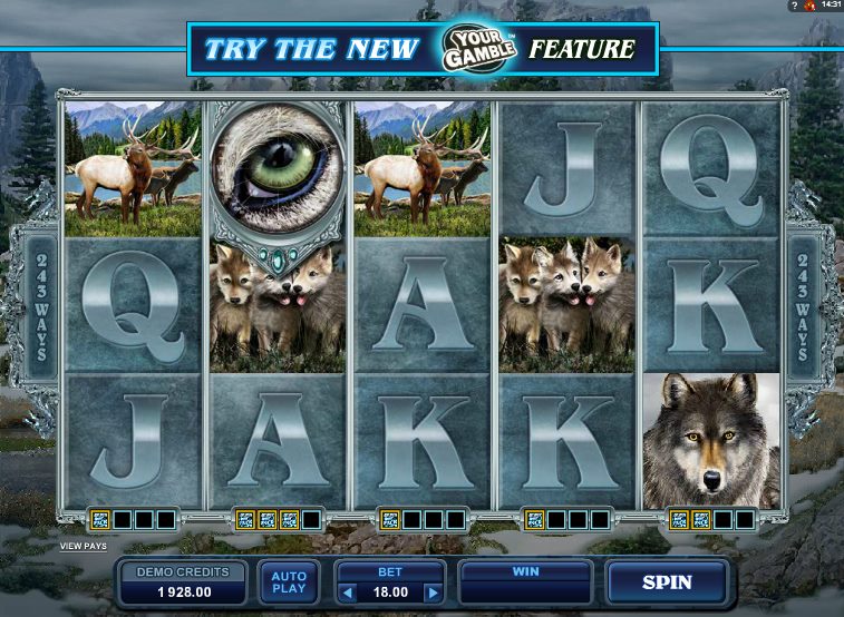 slot machine untamed wolf pack