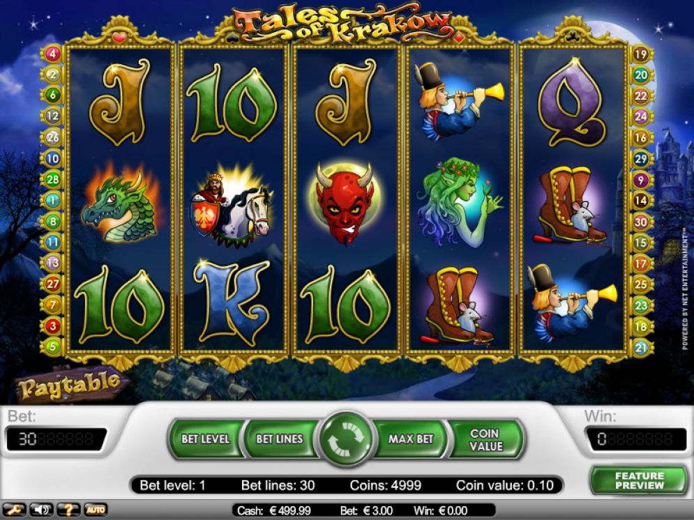 slot tales of kracov gratis