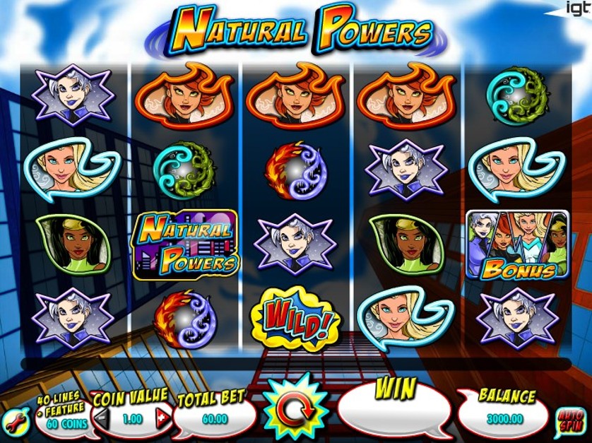 Slot Machine Natural Powers